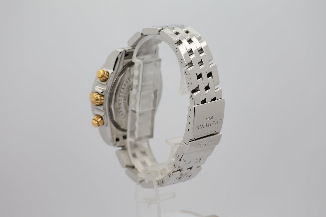 Breitling Chronomat Evolution 44 Automatik Herrenuhr Blau B13356 - Detailansicht 2