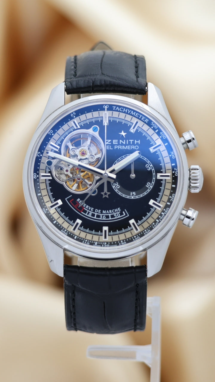 Zenith El Primero Chronomaster Automatik Herrenuhr 0320804021 - Thumbnail