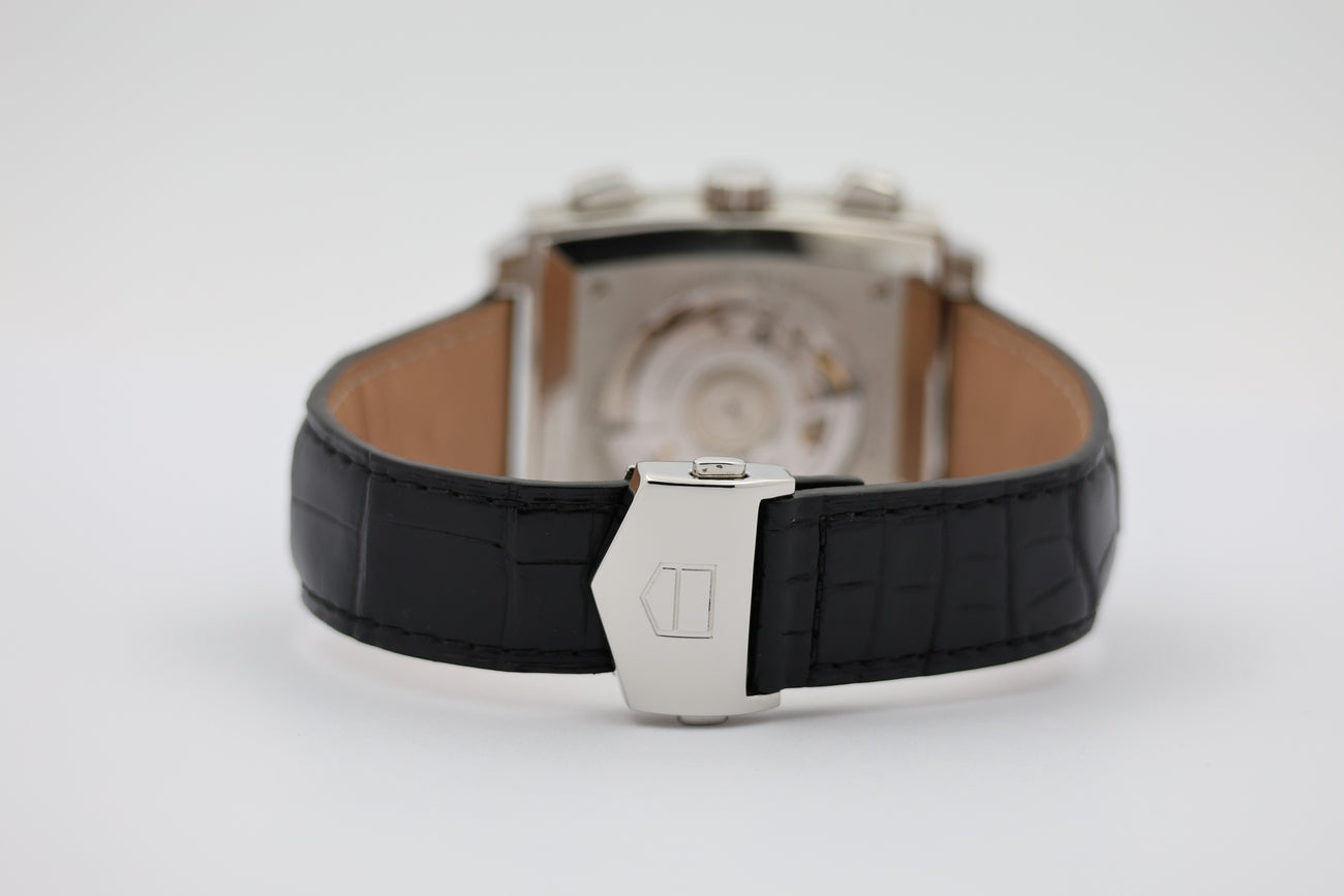 Tag Heuer Monaco Calibre 12 39mm Automatik  CAW2111.FCG183 - Detailansicht 5