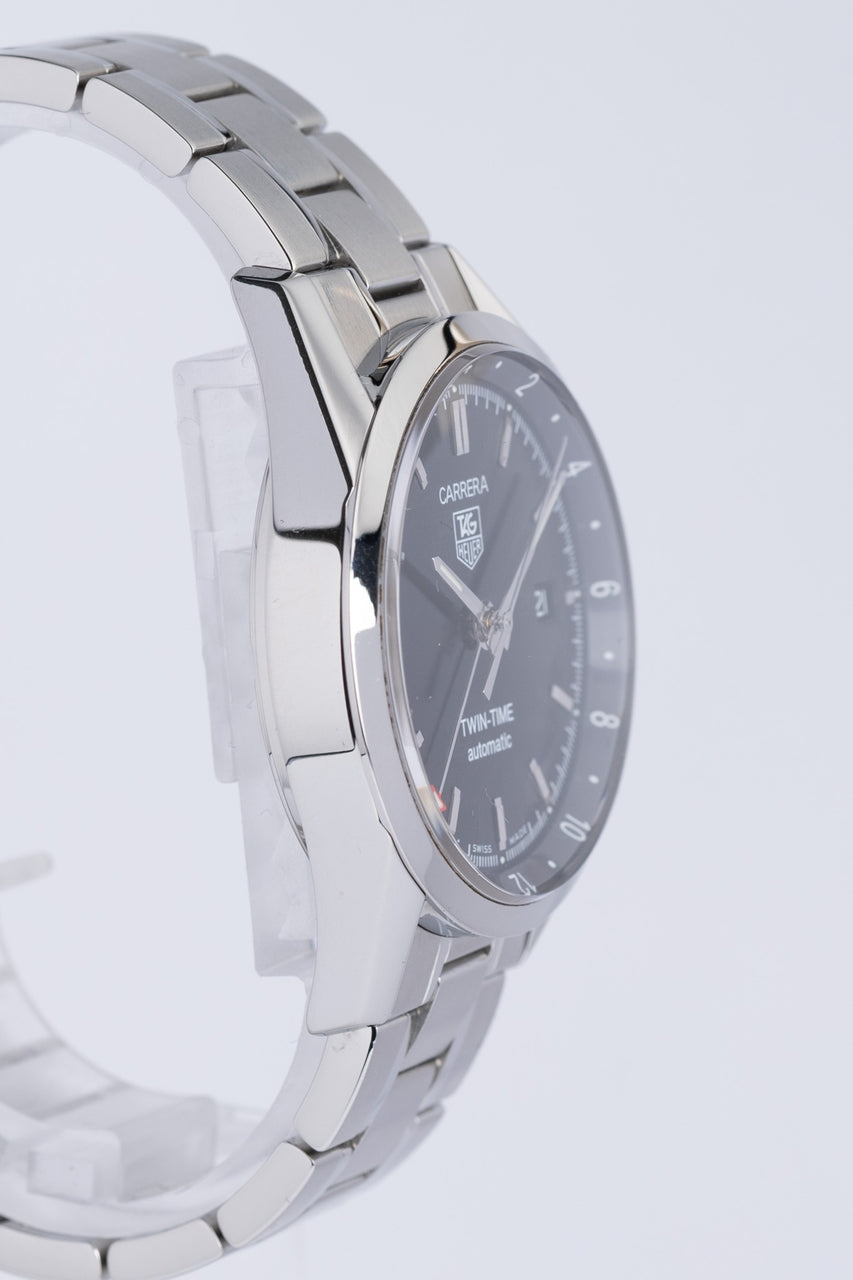 TAG Heuer Carrera Calibre 7 Twin Time GMT 39mm Automatik WV2115-0 - Detailansicht 1