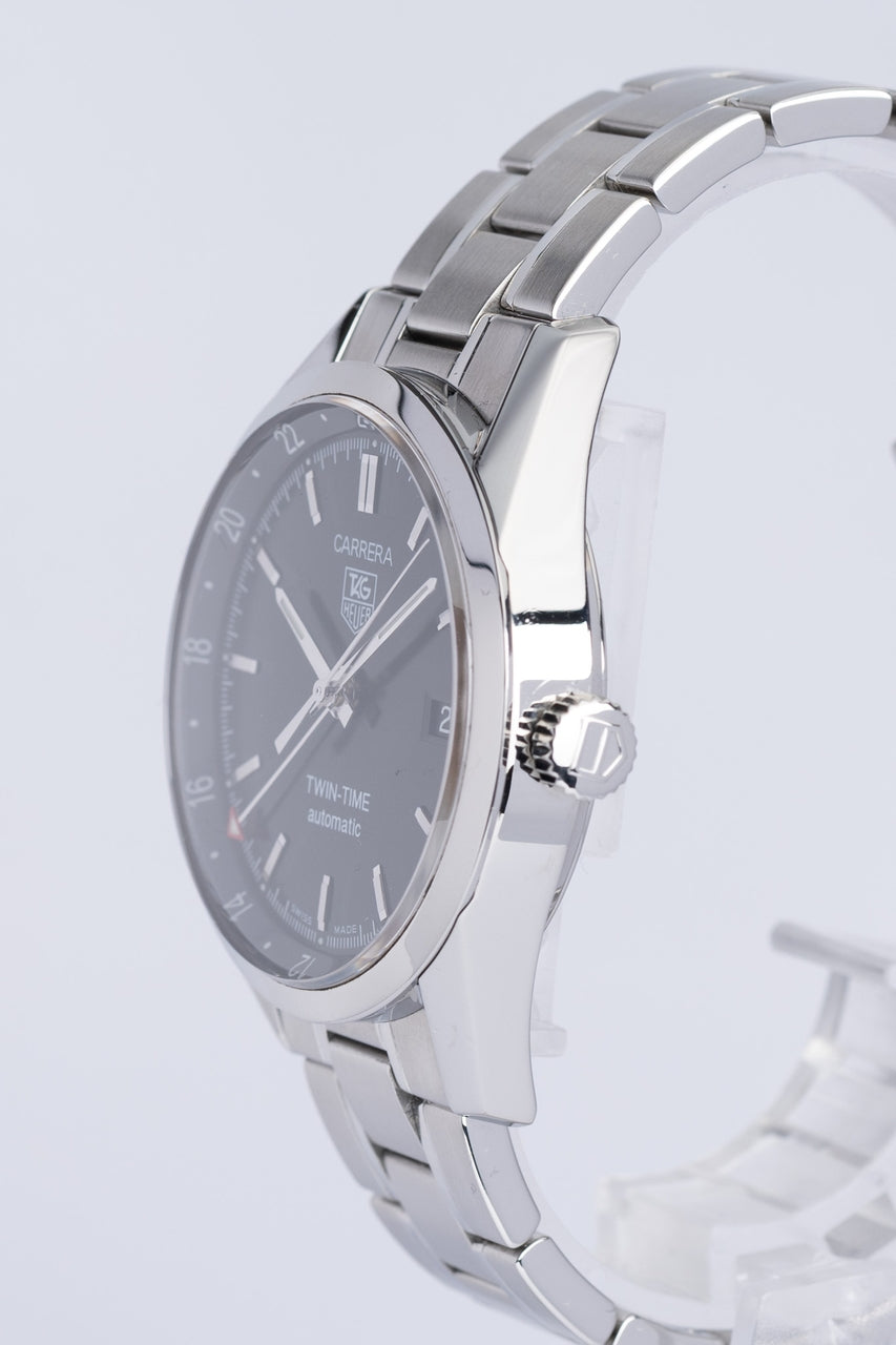 TAG Heuer Carrera Calibre 7 Twin Time GMT 39mm Automatik WV2115-0 - Detailansicht 2