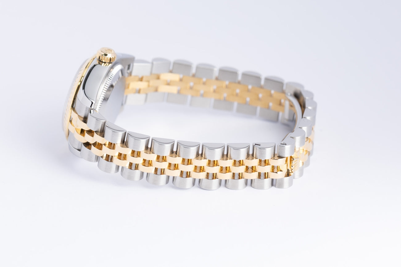 Rolex Lady-Datejust 26mm Stahl/Gold Jubilee Automatik Weiß  179173 - Detailansicht 5