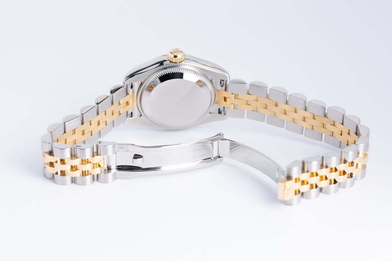 Rolex Lady-Datejust 26mm Stahl/Gold Jubilee Automatik Weiß  179173 - Detailansicht 8