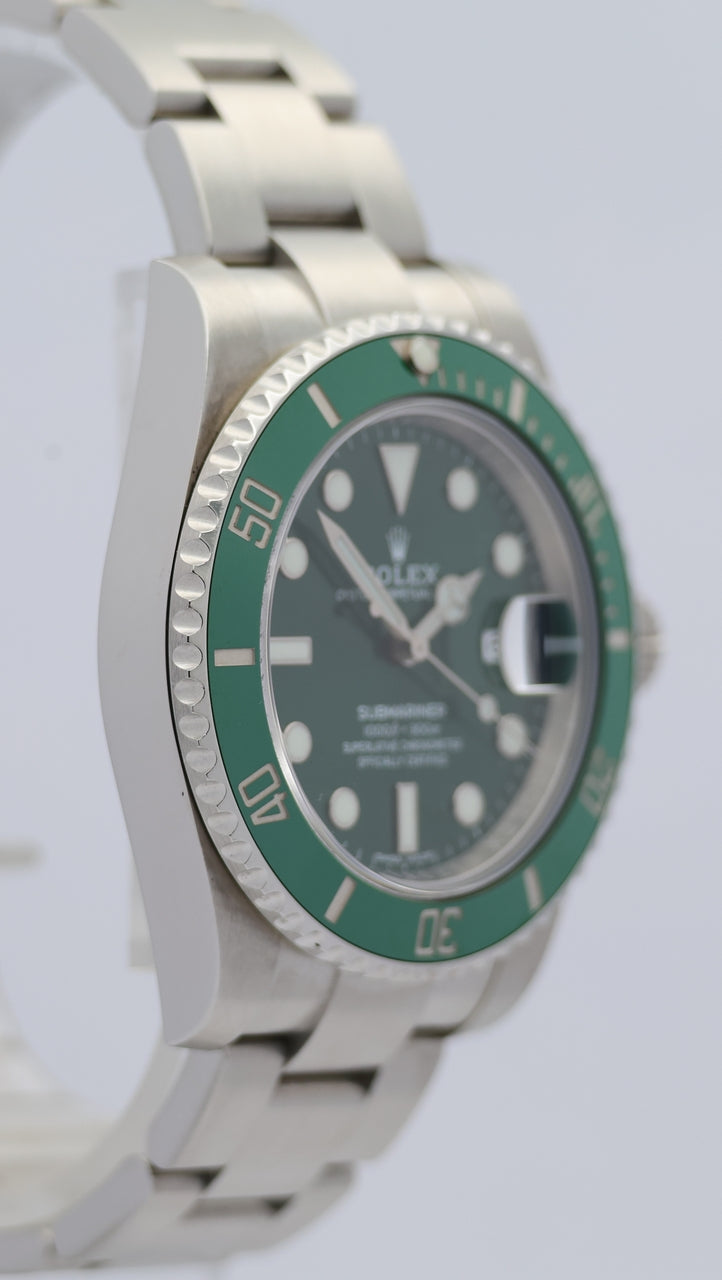 Rolex Submariner Date "Hulk" 40mm Automatik 116610LV Box + og. Papiere