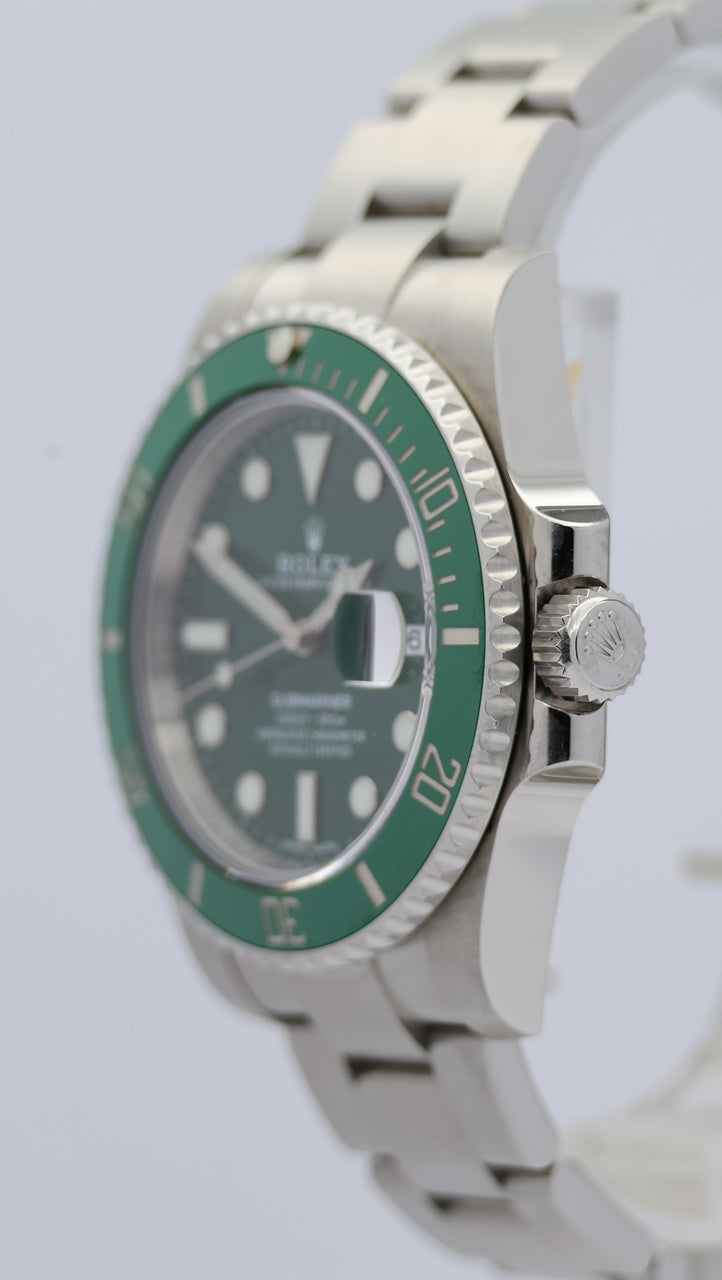 Rolex Submariner Date "Hulk" 40mm Automatik 116610LV Box + og. Papiere