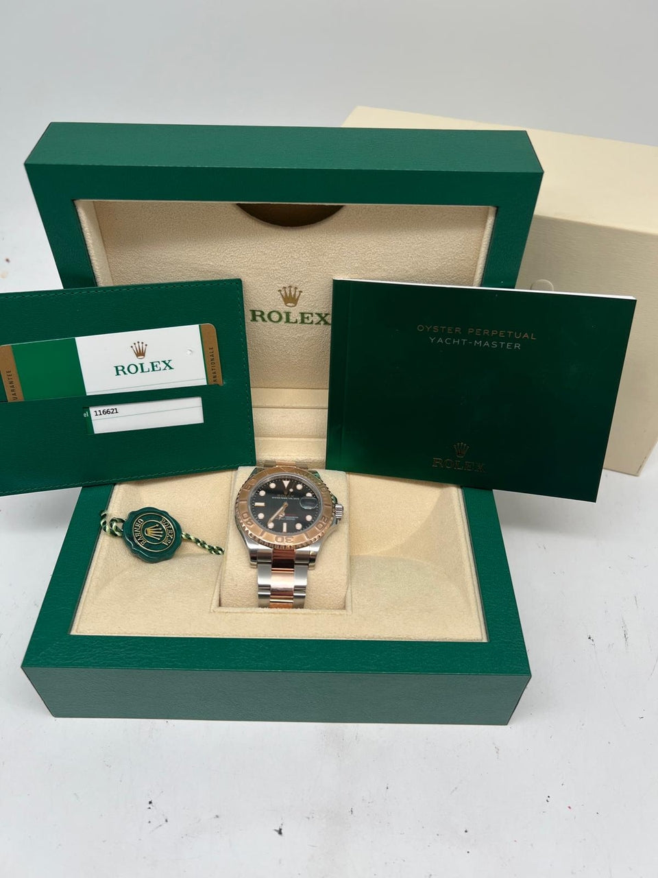 Rolex Yacht-Master 40 Stahl/Roségold Automatik 116621 - Papers and documentation