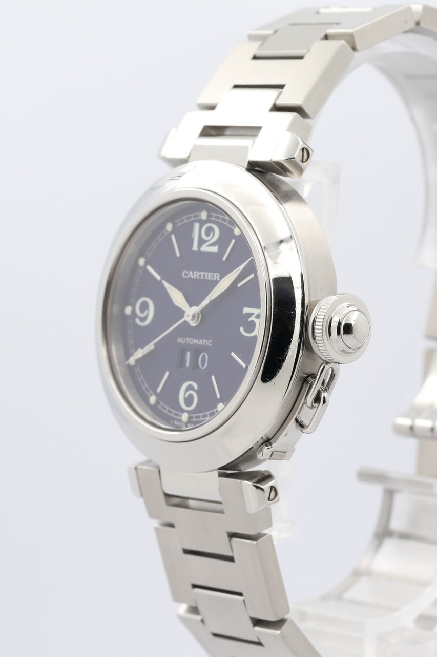 Cartier Pasha C Big Date 35mm Automatik W31044M7 - Detailansicht 2