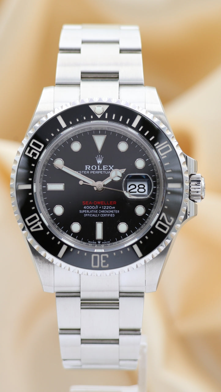 Rolex Sea-Dweller 43mm Automatik  126600 Box + og. Papiere