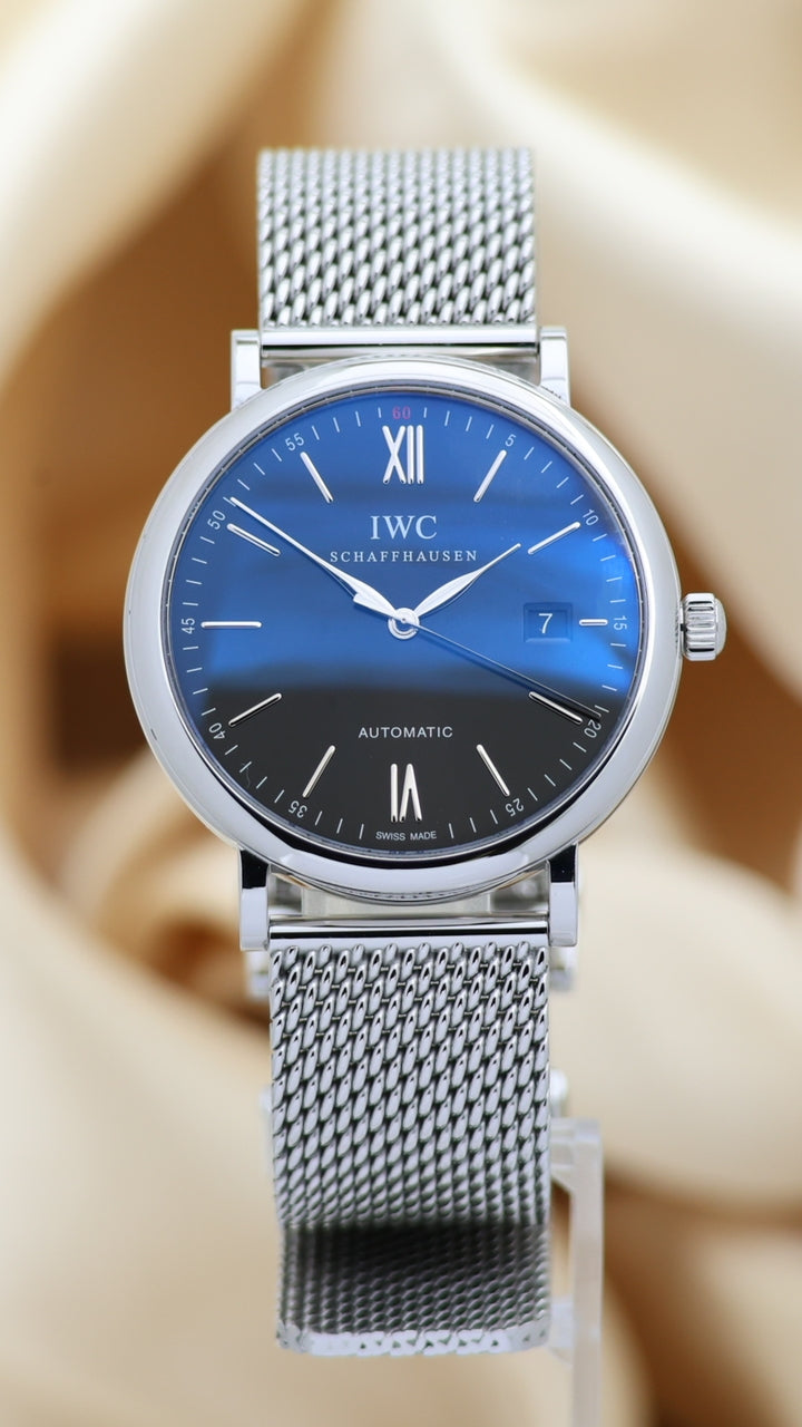 IWC Portofino Automatik Herrenuhr 40mm IW356506 - Main product image