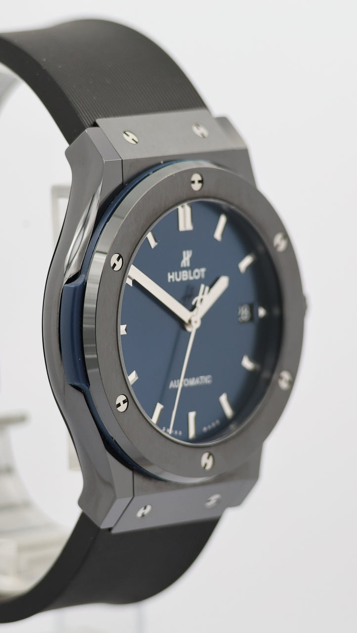 Hublot Classic Fusion Blue 45mm Keramik Automatik 511.CM.7170.RX - Detailansicht 8