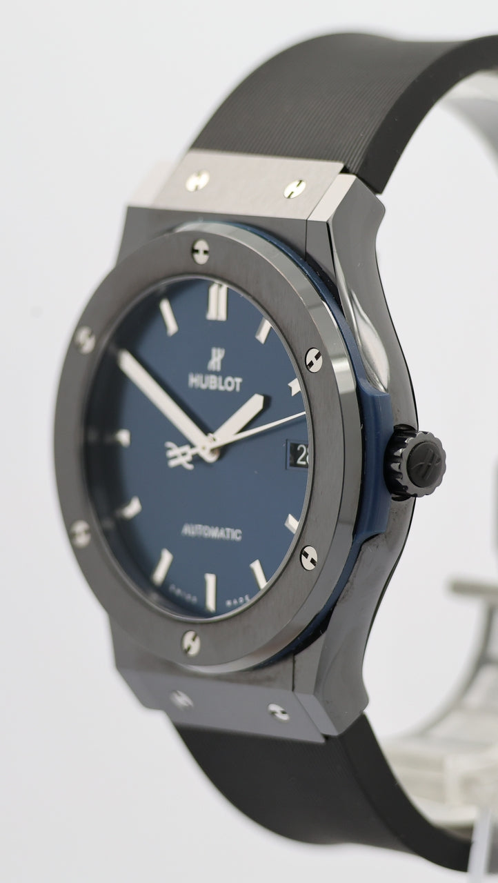 Hublot Classic Fusion Blue 45mm Keramik Automatik 511.CM.7170.RX - Detailansicht 7