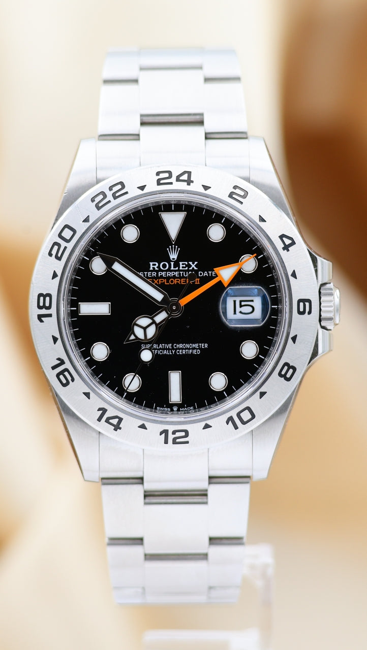 Rolex Explorer II Automatik Herrenuhr Stahl 42mm 226570 - Thumbnail