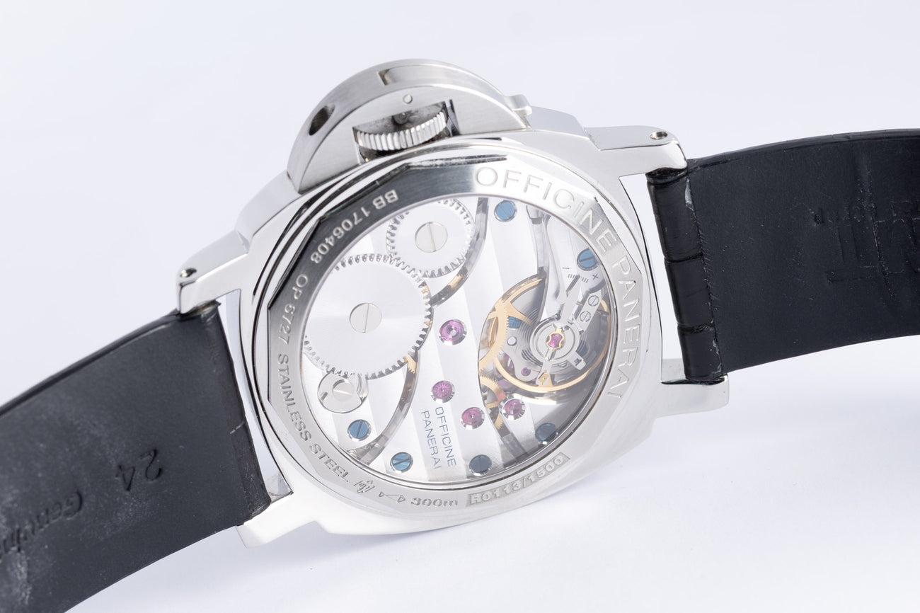 Panerai Luminor 44mm Handaufzug PAM00112 - Detailansicht 8