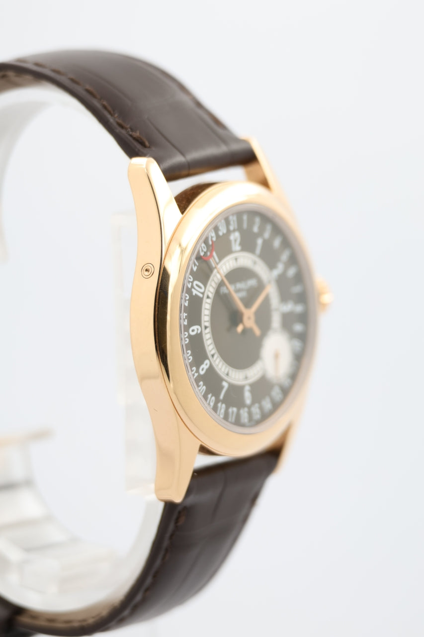 Patek Philippe Calatrava 18K Roségold 37mm Automatik 6000R-001 - Detailansicht 2