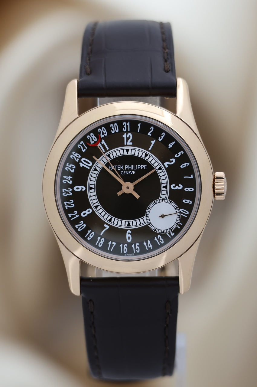 Patek Philippe Calatrava 18K Roségold 37mm Automatik 6000R-001 - Thumbnail