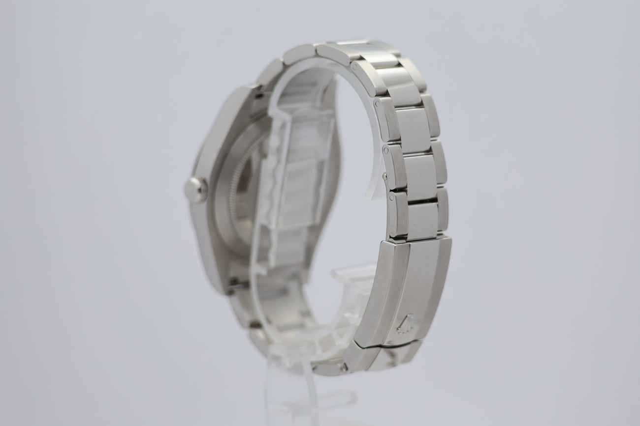 Rolex Datejust II 41mm Automatik Herrenuhr Schwarz 116300 Box + og. Papiere