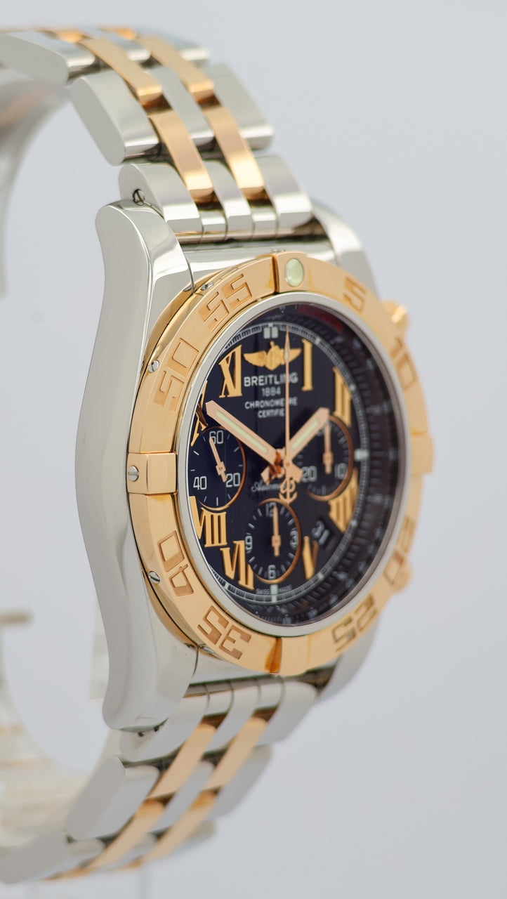 Breitling Chronomat 44 Stahl/Gold Automatik Herrenuhr CB0110 - Detailansicht 8