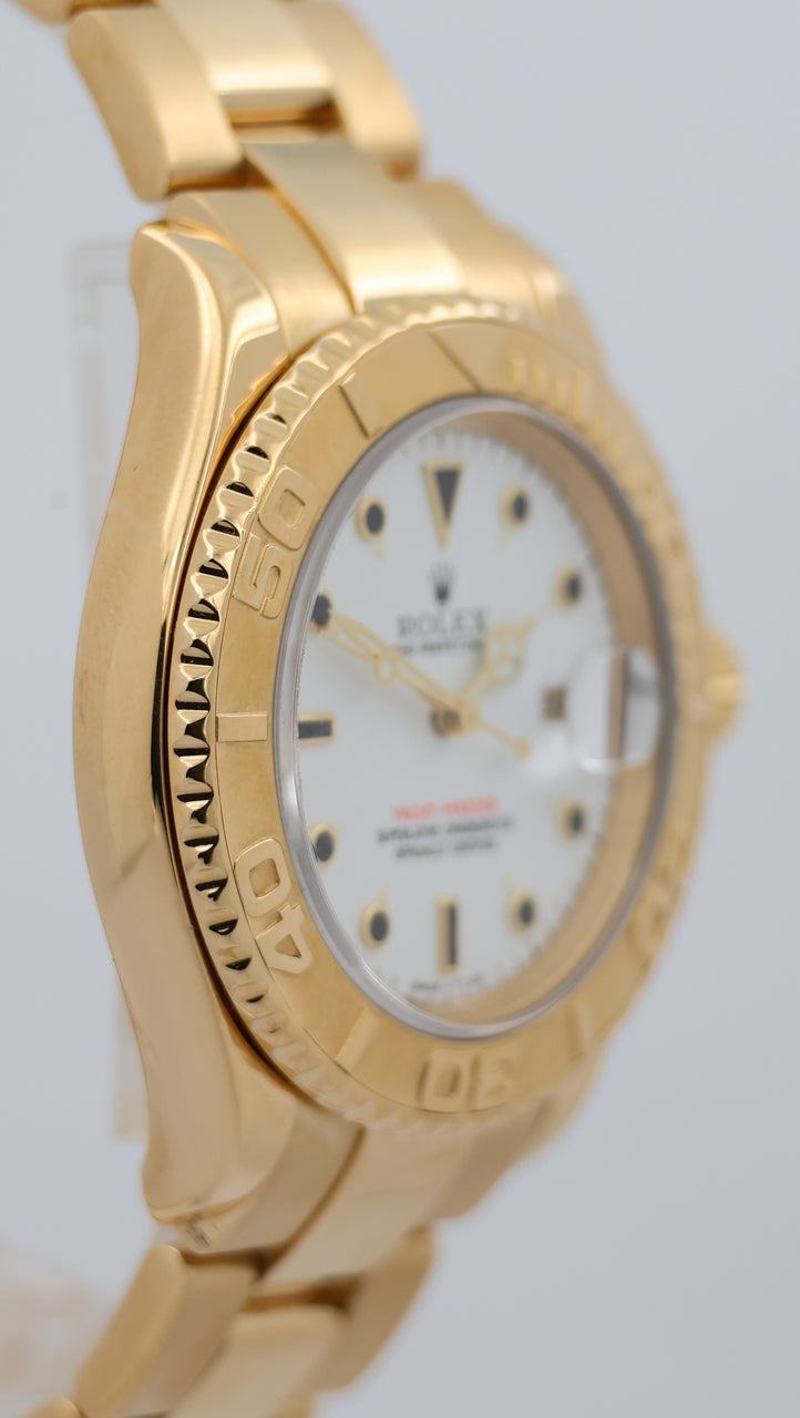 Rolex Yacht-Master 40 Herrenuhr 18K Gelbgold Automatik 16628 - Detail view 8