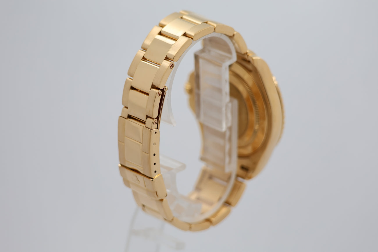 Rolex Yacht-Master 40 Herrenuhr 18K Gelbgold Automatik 16628 - Detail view 1