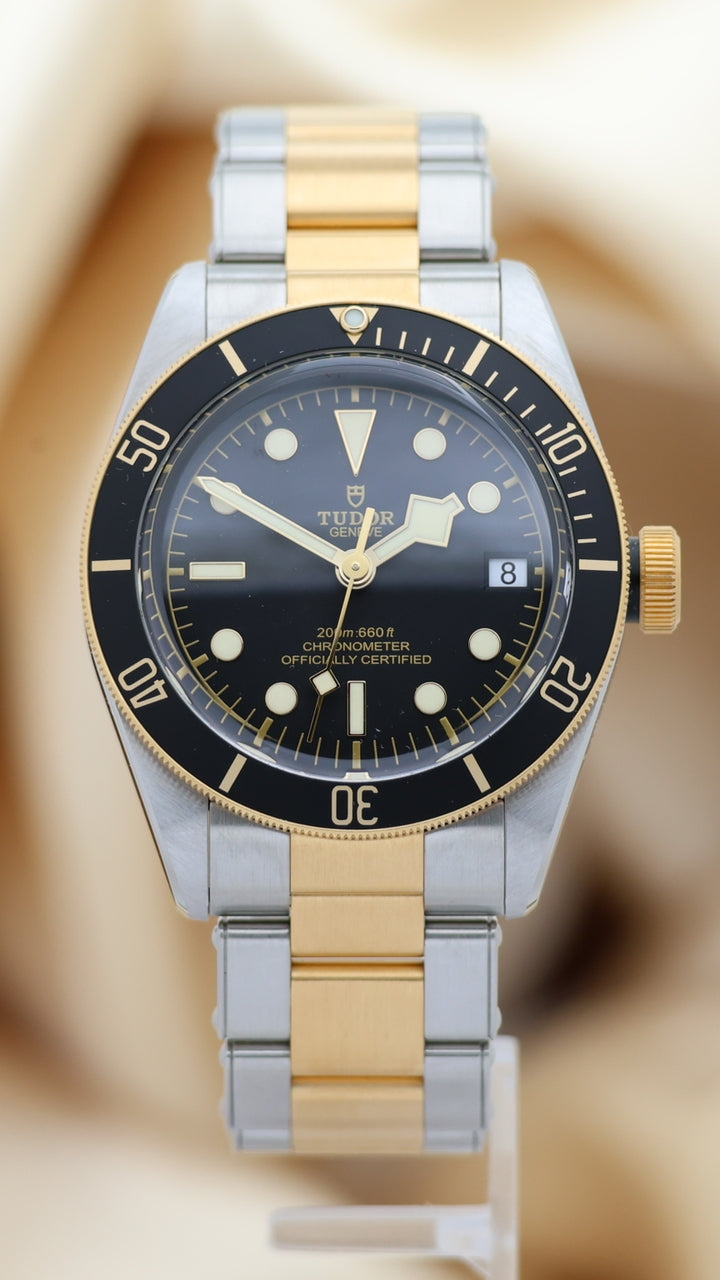 Tudor Black Bay Stahl/Gold Automatik Herrenuhr 79733N - Thumbnail