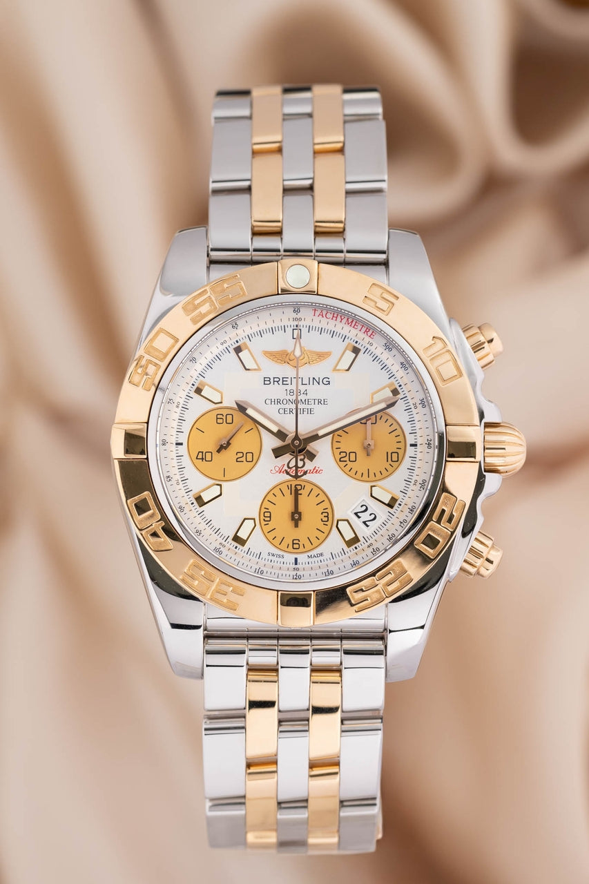 Breitling Chronomat 41mm Automatik Stahl/Gold CB0140 - Thumbnail