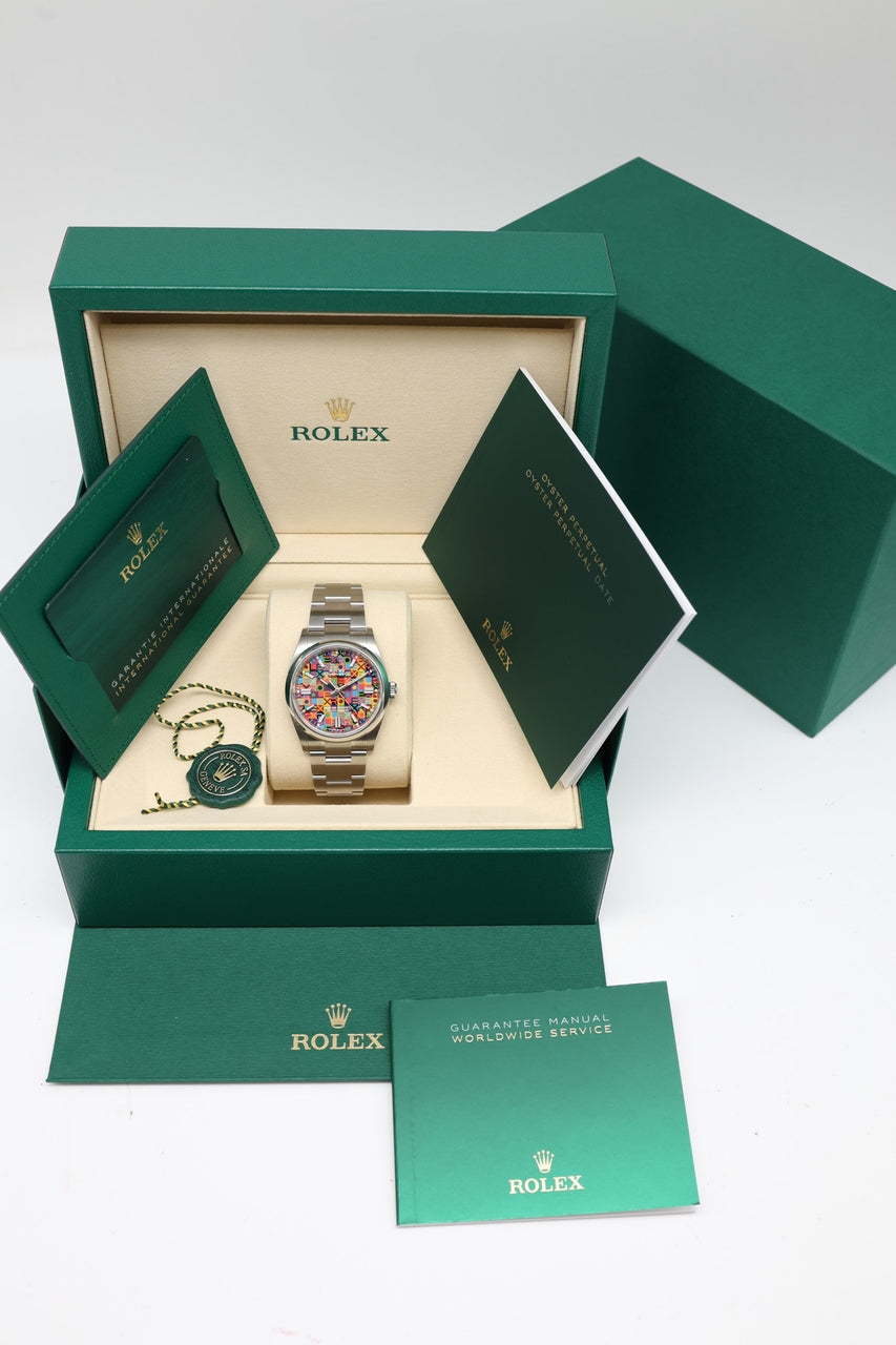 Rolex Oyster Perpetual 36mm NEU 2026 126000 - Papiere und oder Lieferumfang
