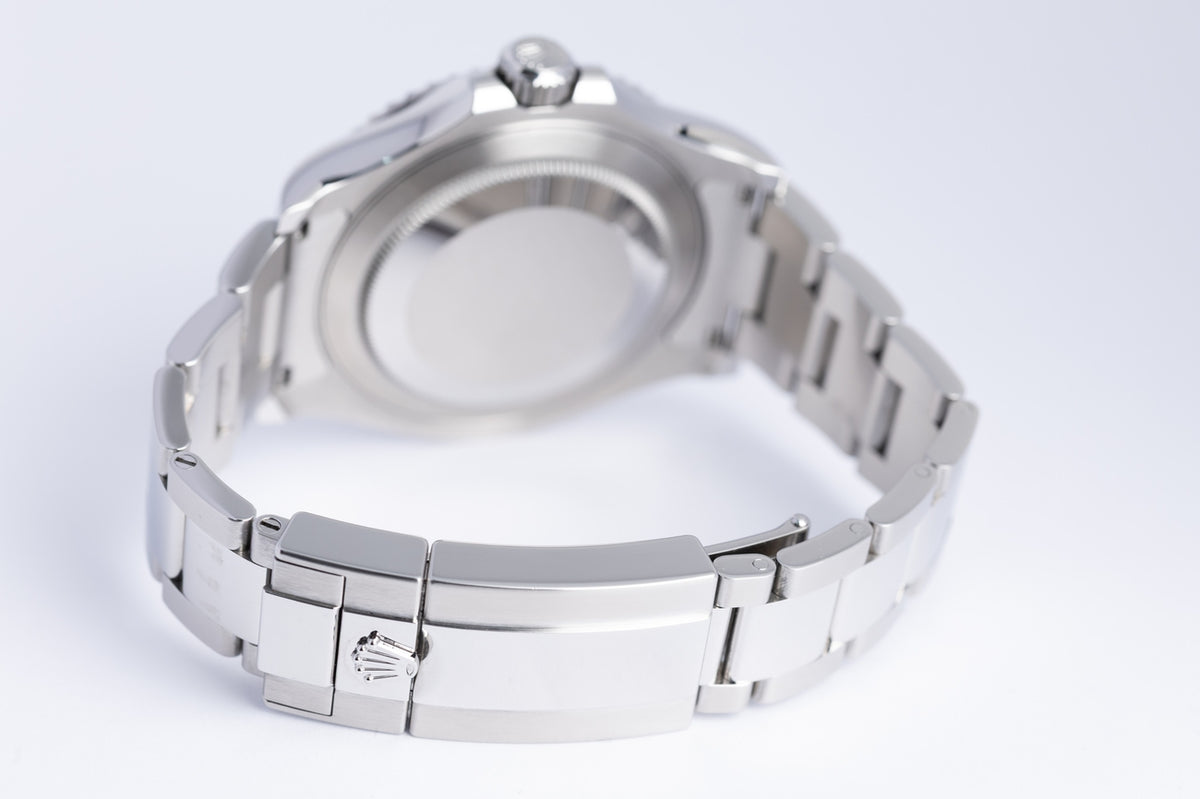 Rolex Yacht-Master Rhodium Automatik Herrenuhr Stahl 40mm 126622 - Detailansicht 7