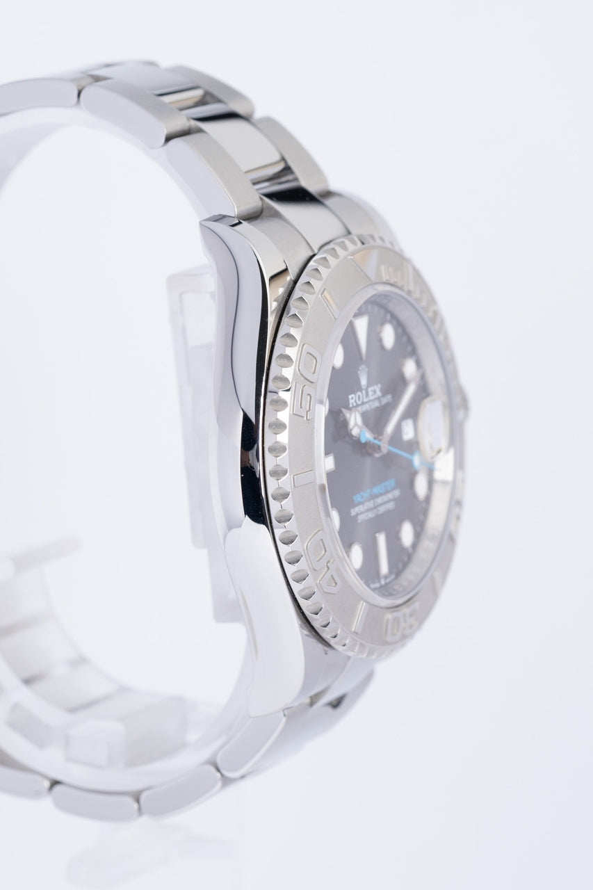 Rolex Yacht-Master Rhodium Automatik Herrenuhr Stahl 40mm 126622 - Detailansicht 2