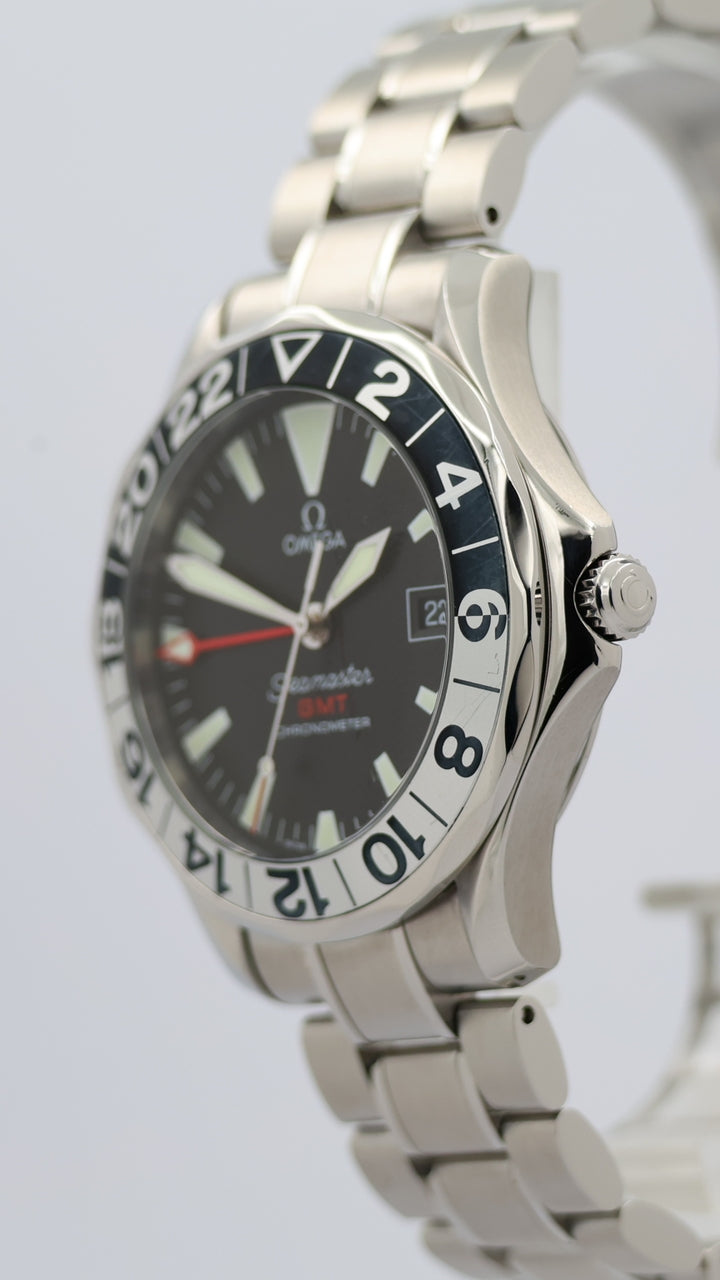 Omega Seamaster GMT 50th Anniversary 41mm Automatik  22345000 - Detailansicht 8