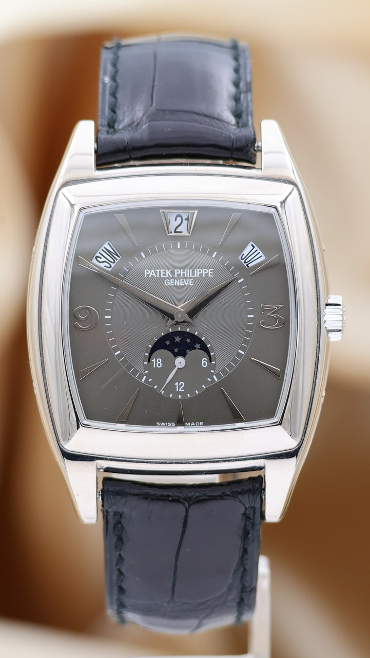 Patek Philippe Philippe Gondolo 38mm Jahreskalender Weißgold  5135G - Main product image