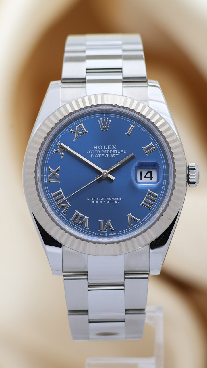 Rolex Datejust 41mm Automatik Blau 126334 - Main product image