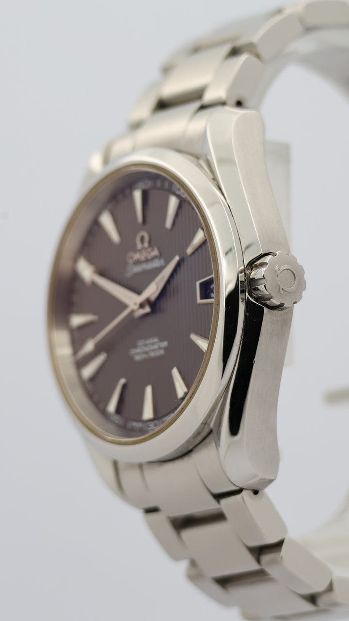 Omega Seamaster Aqua Terra 38,5 Automatik Herrenuhr 23110392101001 - Detailansicht 7