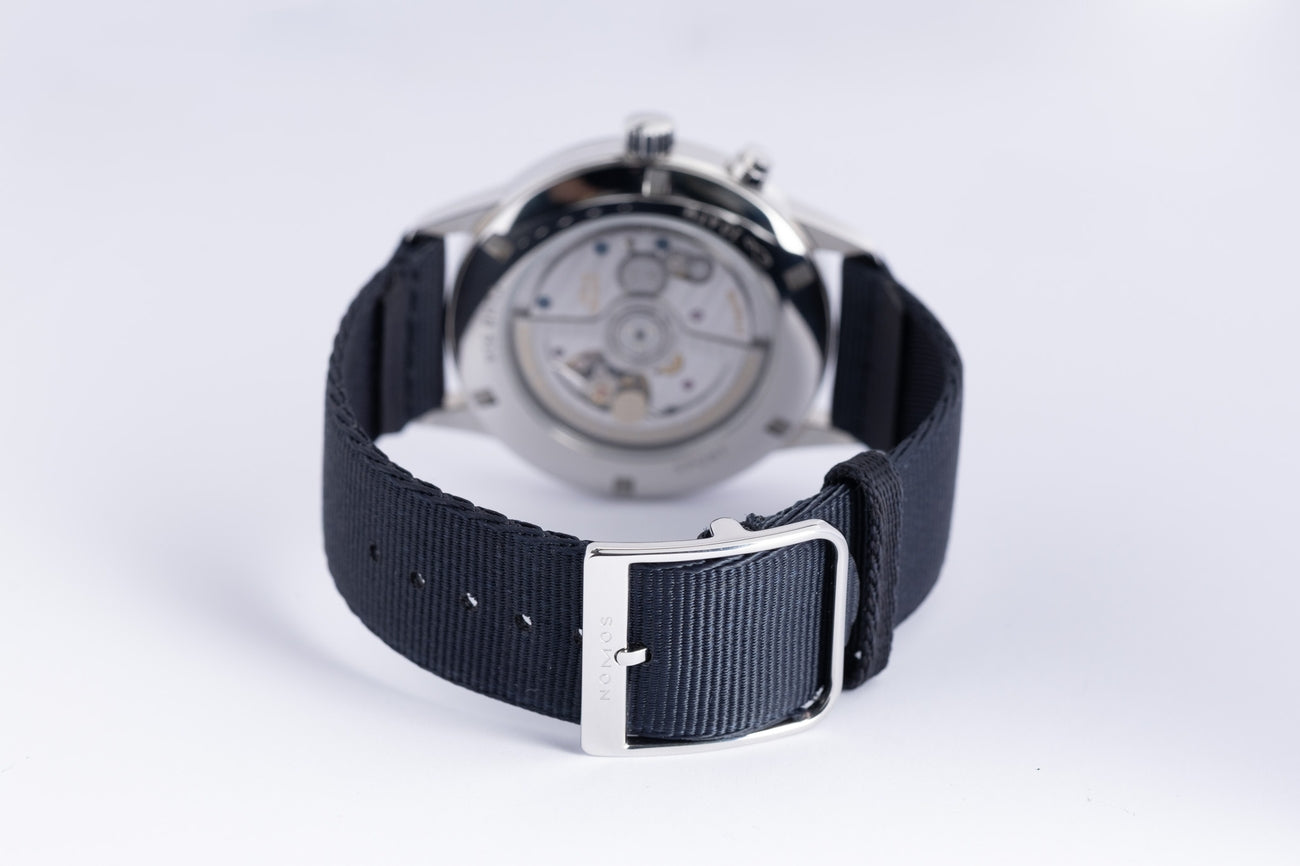 Nomos Club Neomatik Sport Weltzeit Worldtimer Blau 790 - Detailansicht 7