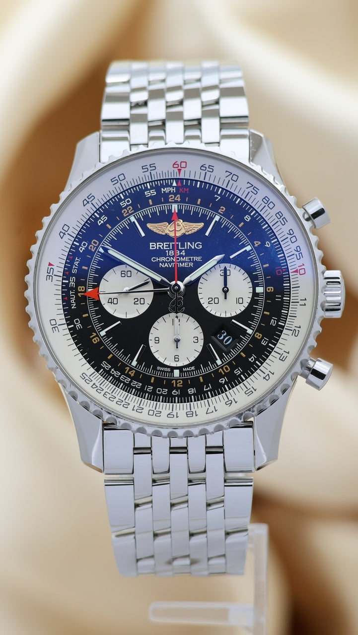 Breitling Navitimer GMT Chronograph 48mm Automatik AB0441 - Thumbnail
