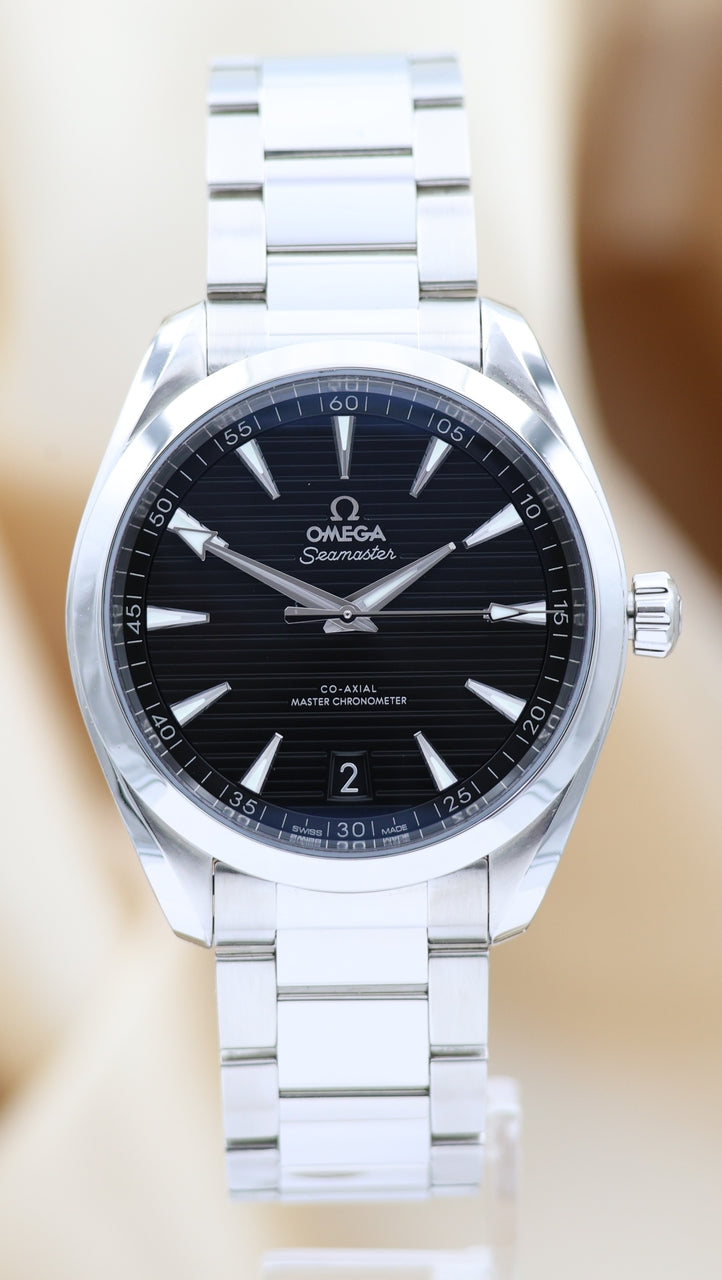 Omega Seamaster Aqua Terra Automatik Herrenuhr Stahl 41mm 22010412101001 - Thumbnail