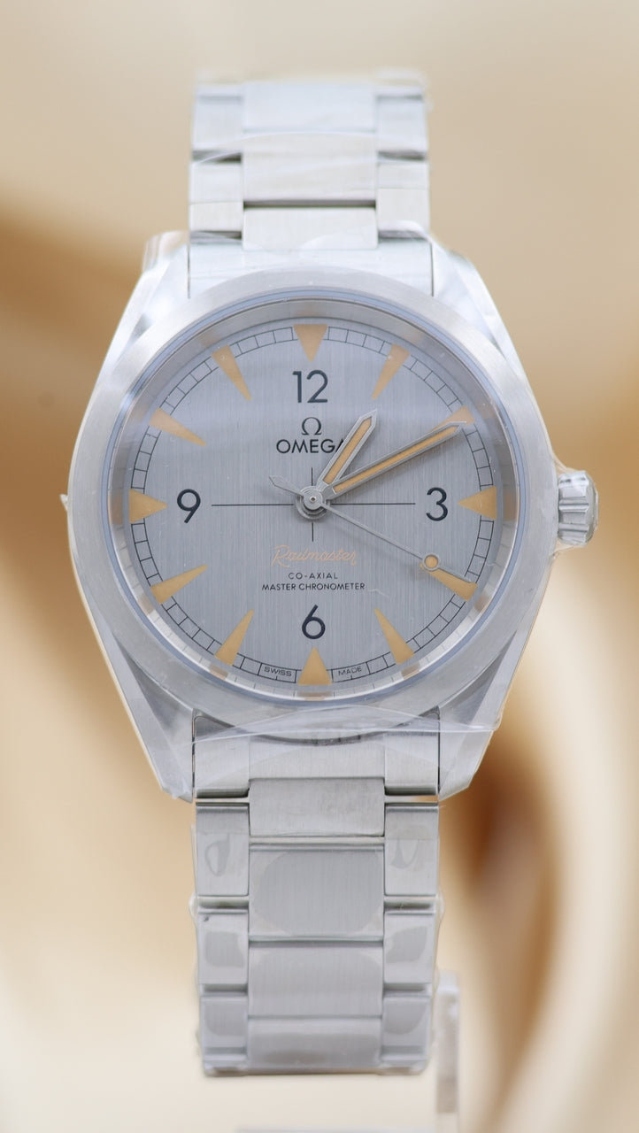 Omega Seamaster Railmaster Automatik 40mm NEU 22010402006001 - Thumbnail