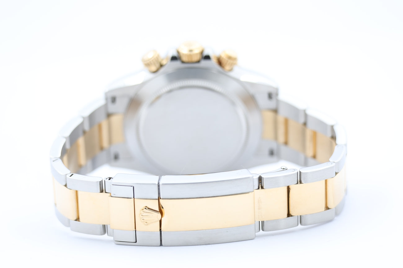 Rolex Daytona 40mm Stahl/Gold Diamant Blatt Herrenuhr 116503 - Detailansicht 7