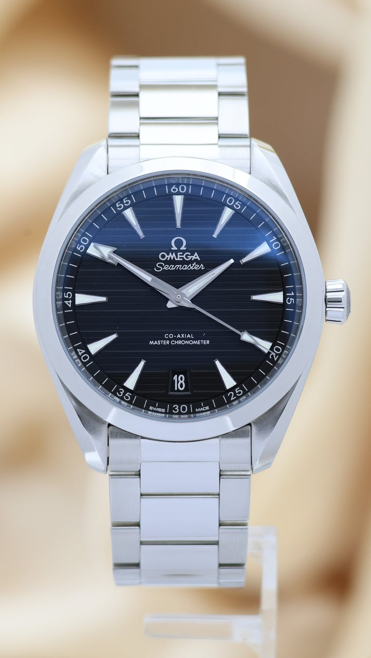 Omega Seamaster Aqua Terra Automatik Herrenuhr Stahl 41mm 22010412101001 - Thumbnail