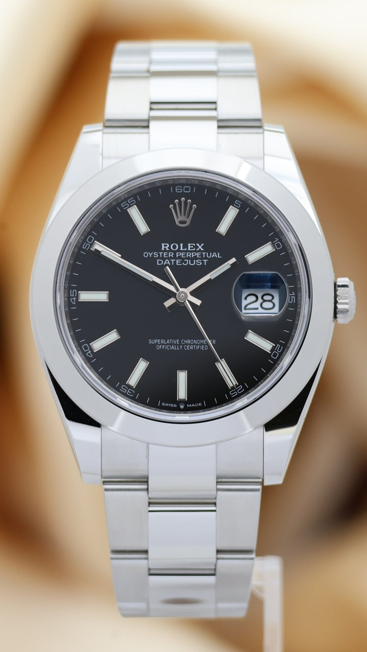 Rolex Datejust 41 Automatik Herrenuhr  126300 - Thumbnail
