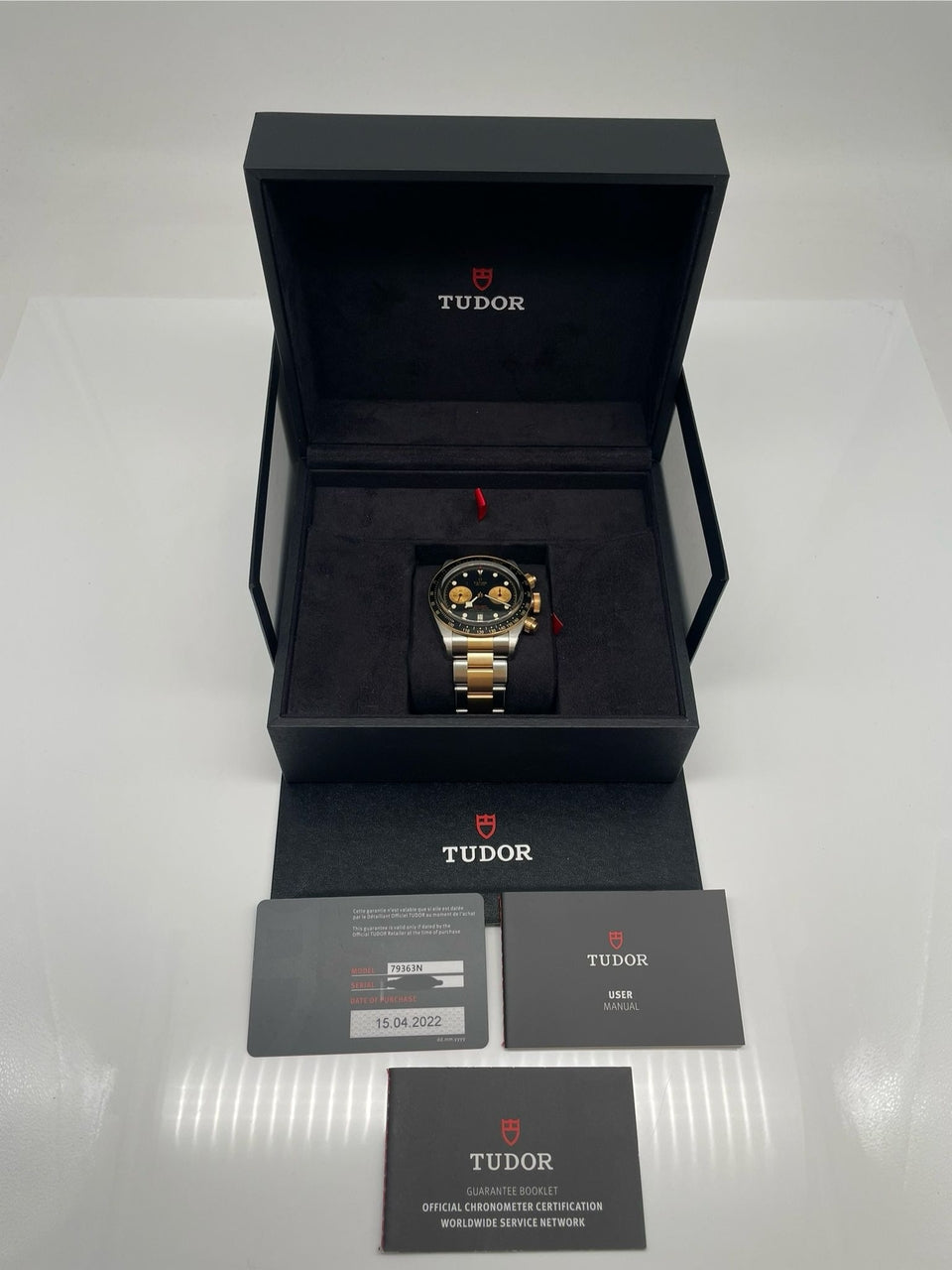 Tudor Black Bay Chrono 41mm Automatik  79363N - Papiere und oder Lieferumfang