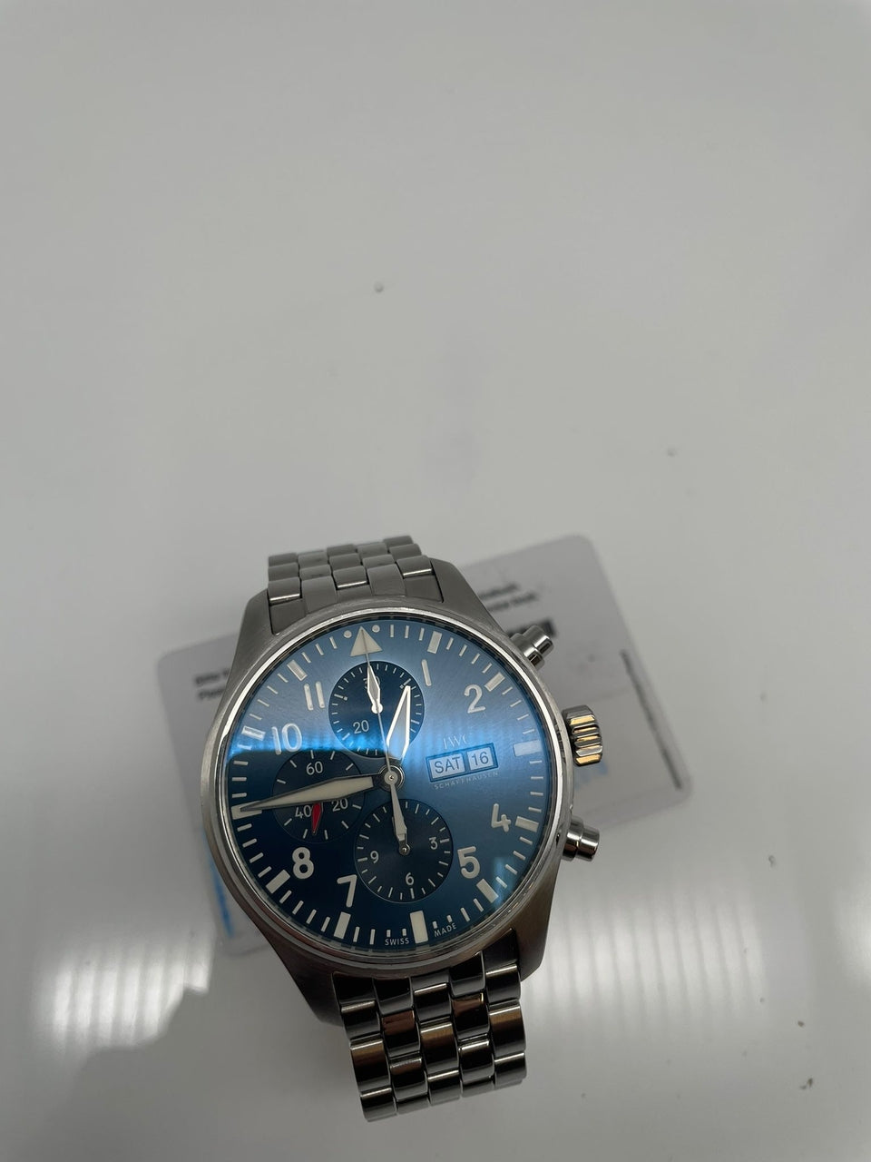 IWC Fliegeruhr Pilot Chronograph Automatik IW377717 - Papiere und oder Lieferumfang