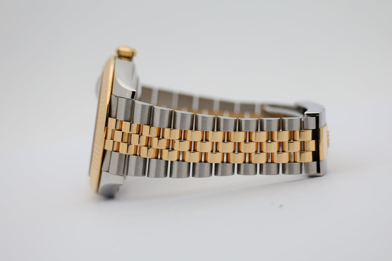 Rolex Datejust 41 Motif Ziffernblatt Gold Automatik 126333 - Detail view 3