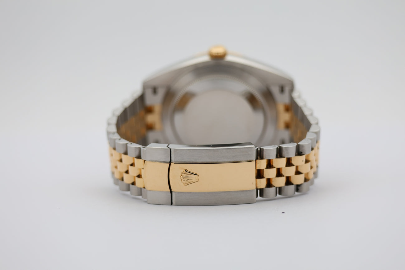 Rolex Datejust 41 Motif Ziffernblatt Gold Automatik 126333 - Detail view 5