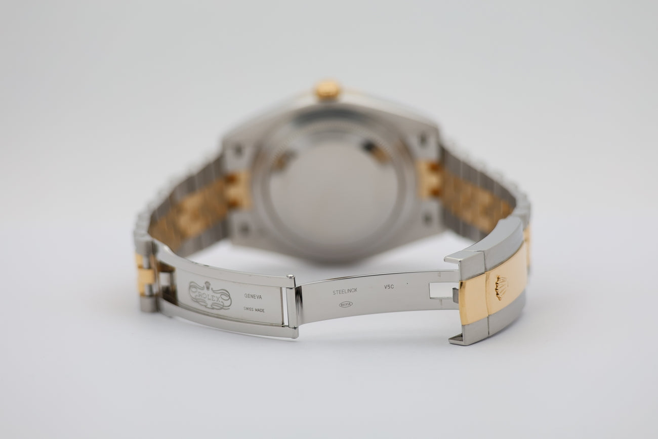 Rolex Datejust 41 Motif Ziffernblatt Gold Automatik 126333 - Detail view 6