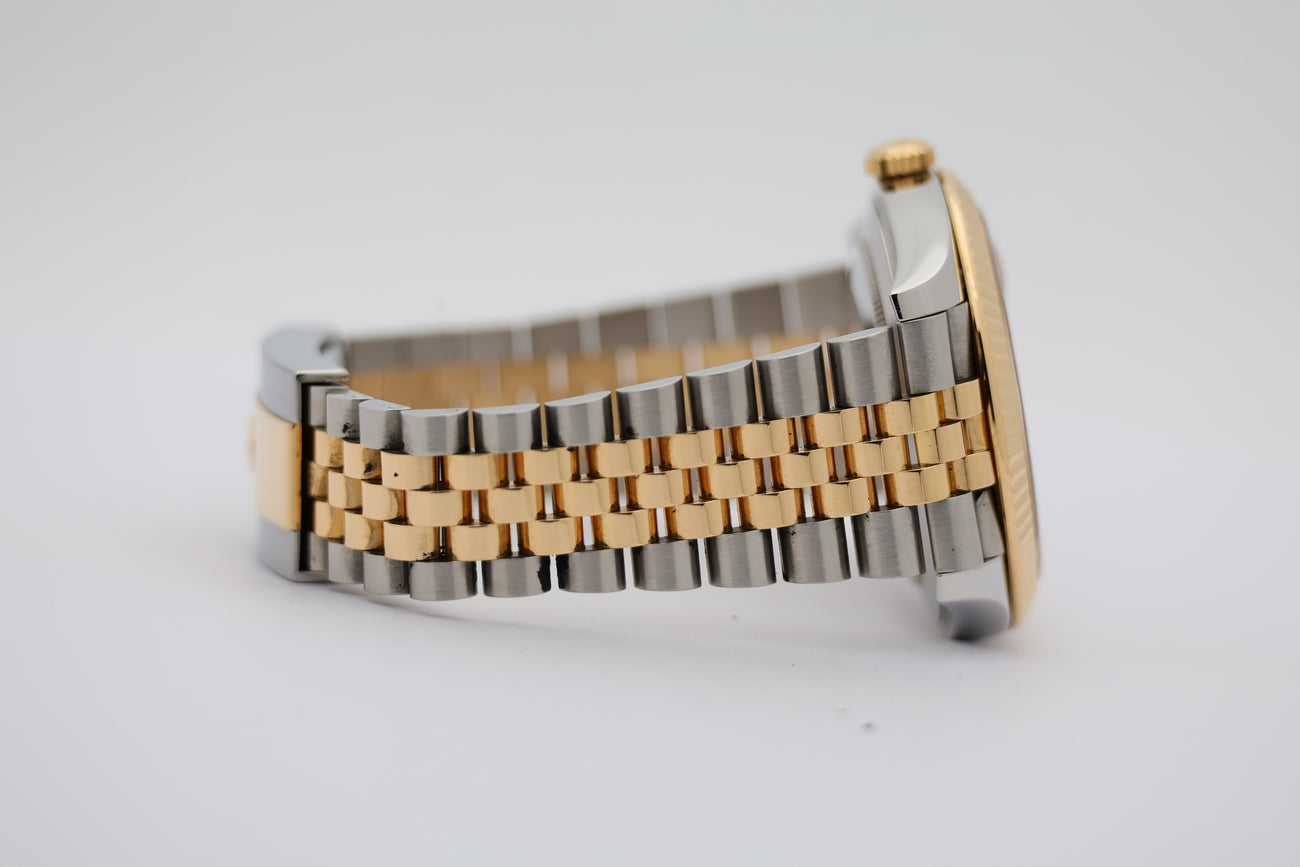Rolex Datejust 41 Motif Ziffernblatt Gold Automatik 126333 - Detail view 4