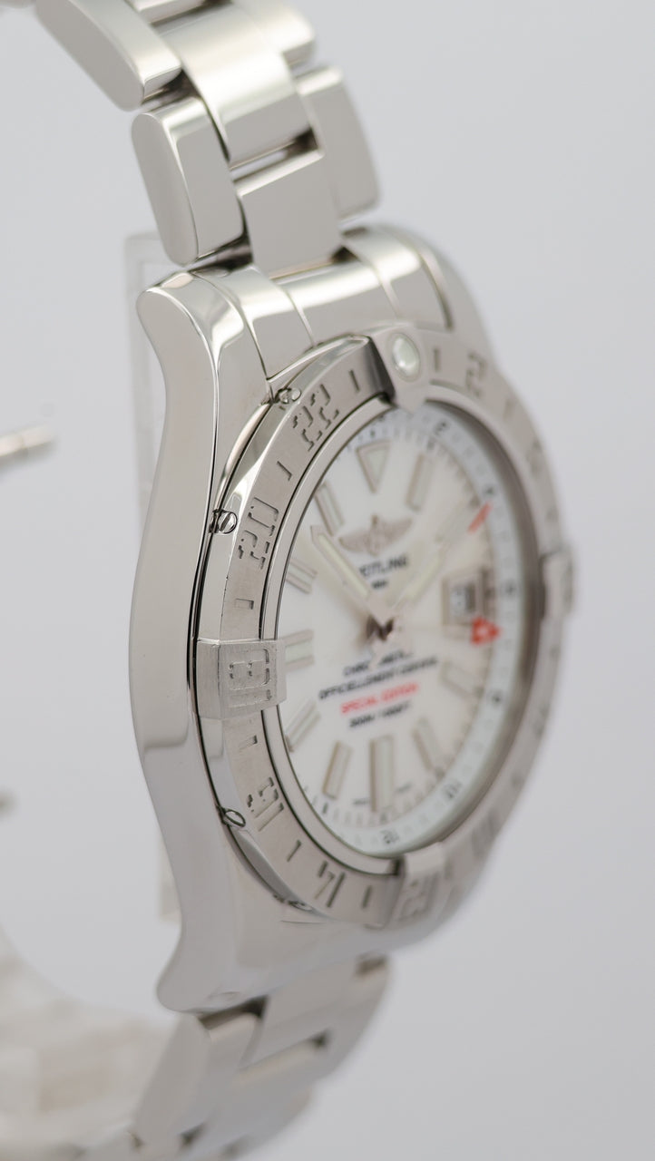 Breitling Avenger II GMT Perlmutt-Blatt 43mm Automatik A32390 - Detailansicht 8