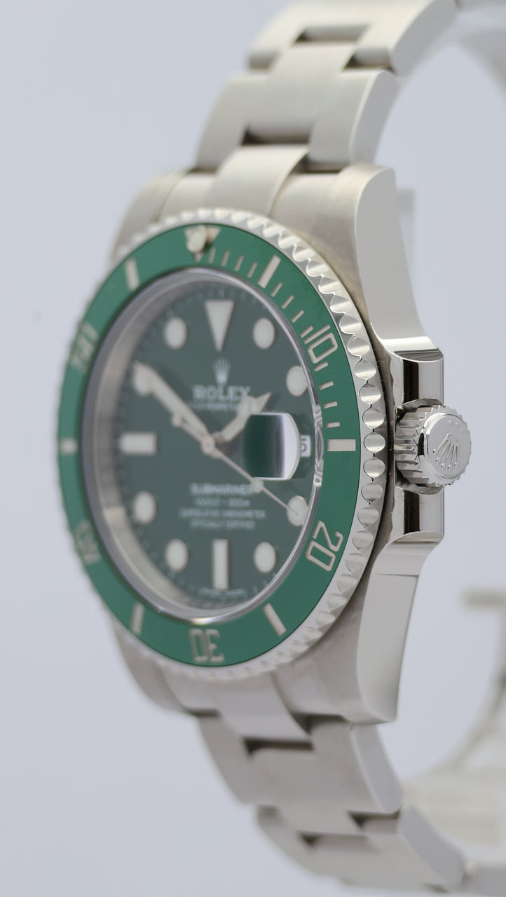 Rolex Submariner Date "Hulk" 40mm Automatik Ungetragen 116610LV Box + og. Papiere