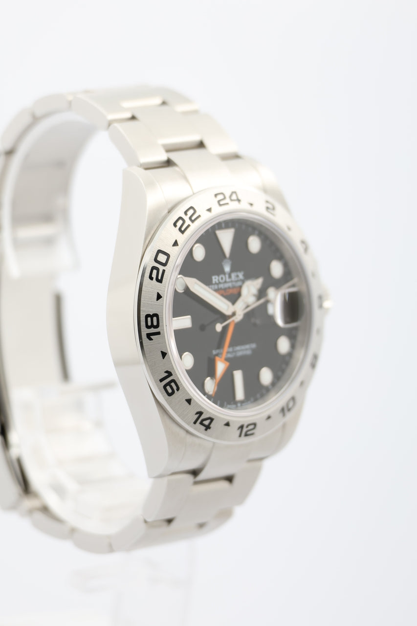 Rolex Explorer II Automatik Herrenuhr Schwarz 226570 - Detailansicht 1