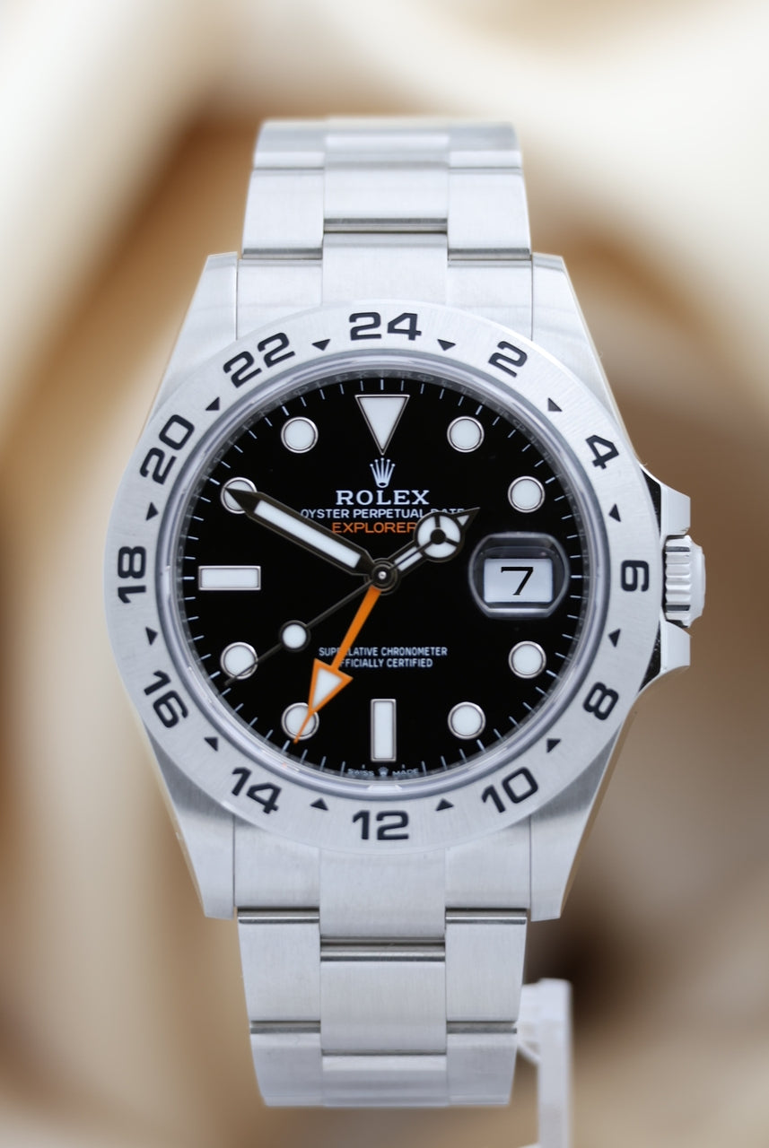 Rolex Explorer II Automatik Herrenuhr Schwarz 226570 - Thumbnail