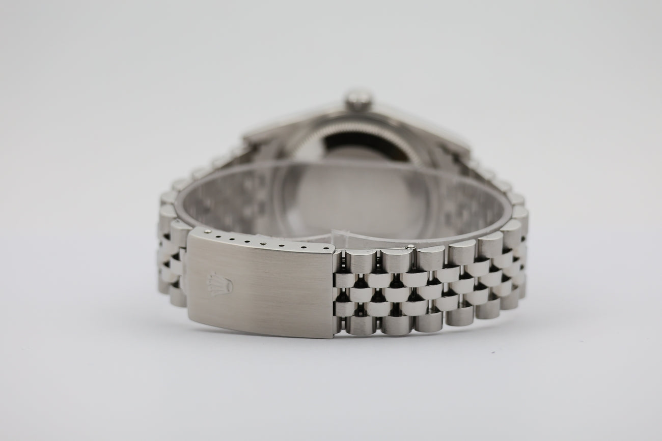 Rolex Datejust 36 Automatik Herrenuhr Silber 16234 - Detailansicht 5